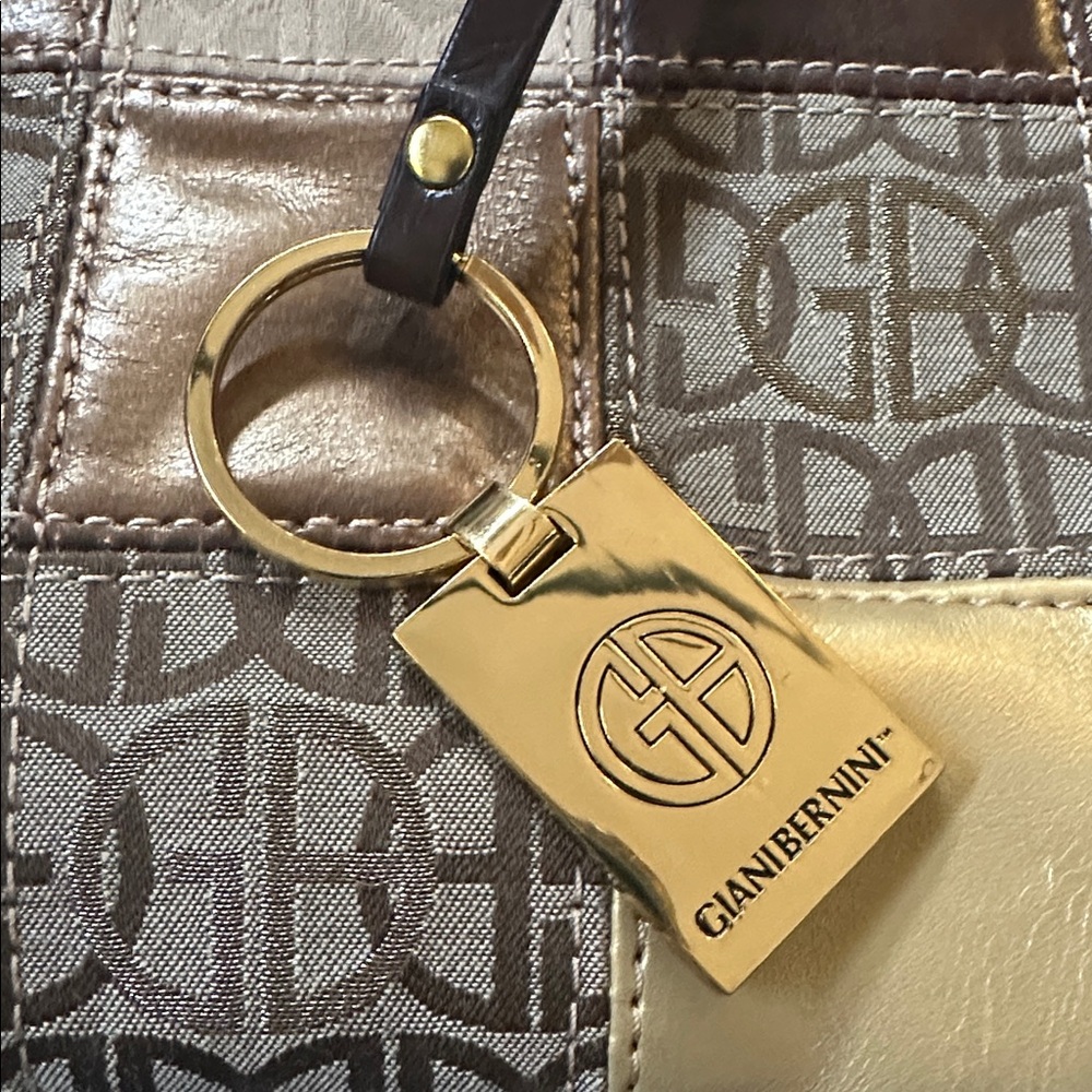 Giani Bernini Patchwork Leather Handbag - image 2